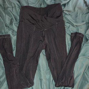 Offline Aerie Crossover High Waist Leggings Black Size M
